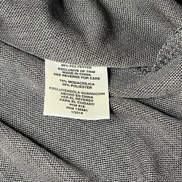 Nat Nast Luxury Originals Polo Shirt Mens Gray Collar Athleisure Golf Tee Medium - Picture 5 of 6